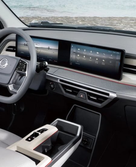 SsangYong vehicle dashboard