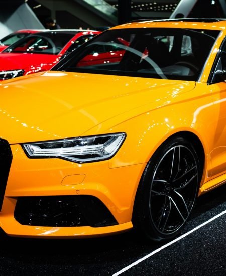 just audi spare parts mustart in showroom