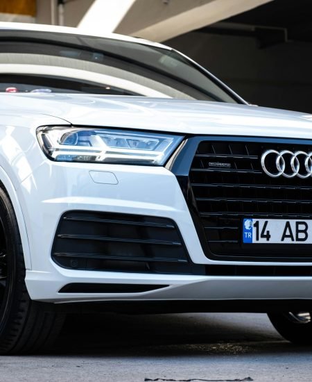 just audi spare parts white front
